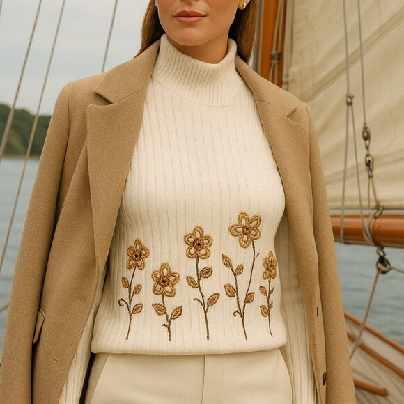 Alfred Dunner Sweaters - Alfred Dunner Y2K Vintage Sweater Size M